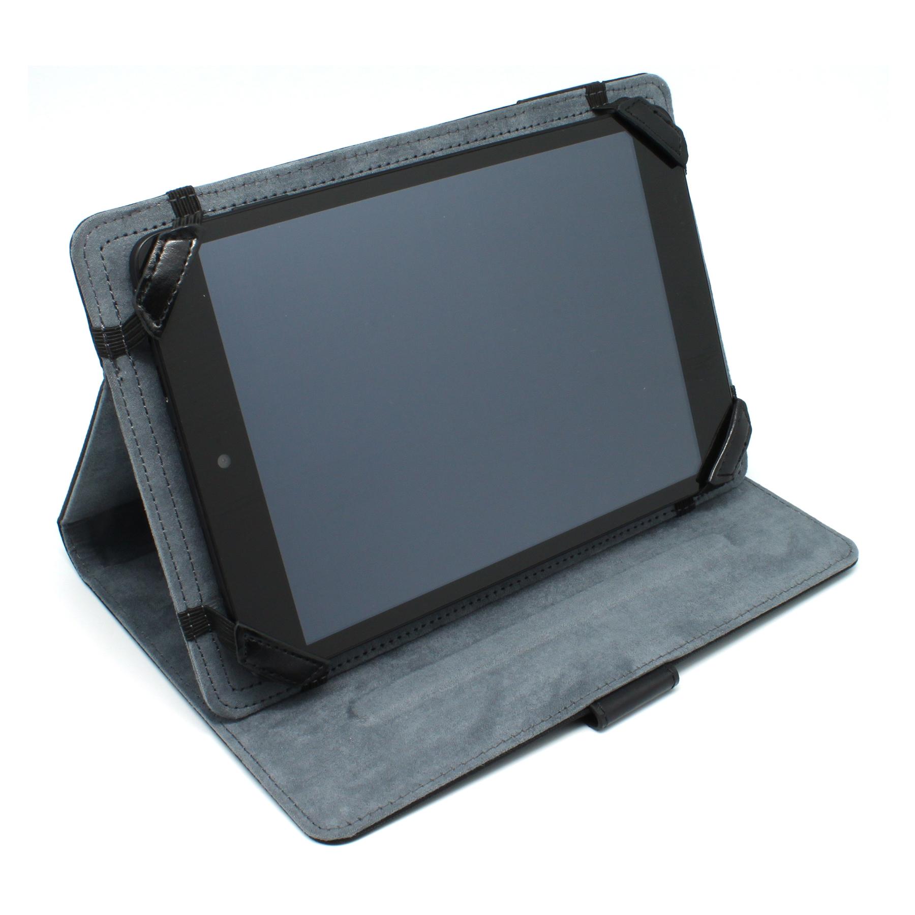 XP 2761 CRNA OVITEK ETUI STOJALO DRZALO ZA TABLICNI RACUNALNIK MAGNETNO ZAPIRALO 8 INCH 1