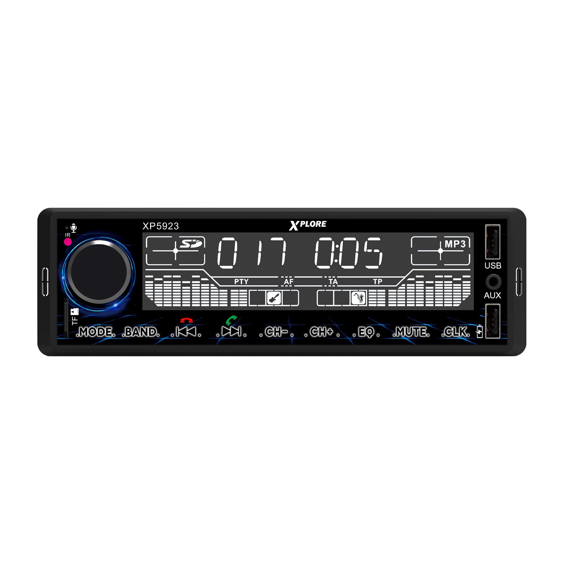 Xp 5923 Avtoradio Mp3 Xplore Bluetooth Lcd Zaslon Sd Sdhc Kartica Usb Aux Fm Radio 1