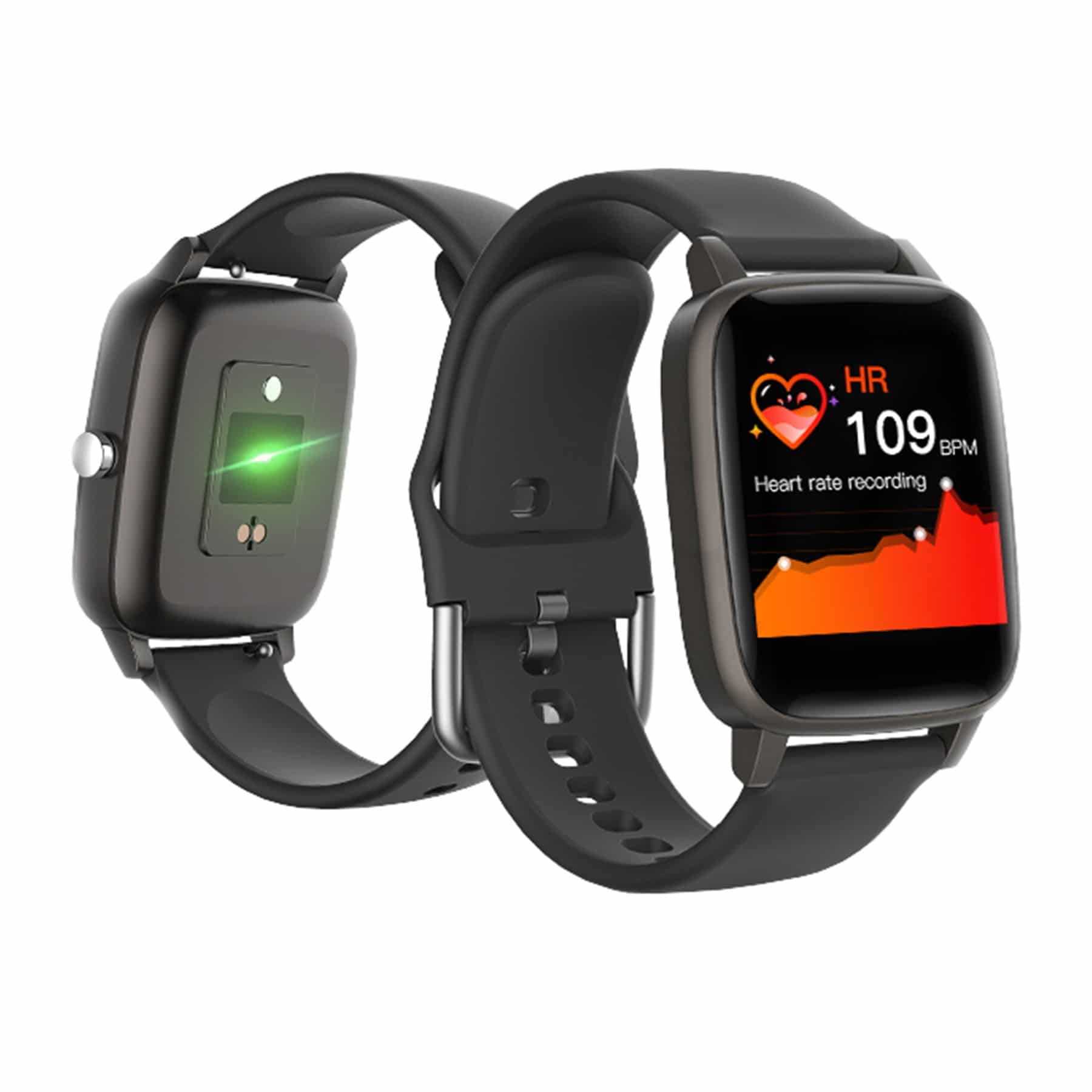 Xp 6217 Black Crna Pametna Sportna Ura Srcni Utrip Telesna Temperatura Nadzor Aktivnosti Spanja Opozorila Vibriranje Bluetooth Opozorila Zaslon Na Dotik Touch Barvni 3 1.jpg